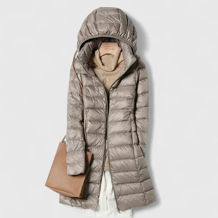 Hilaria | Chaqueta Ligera Impermeable con Capucha Desmontable