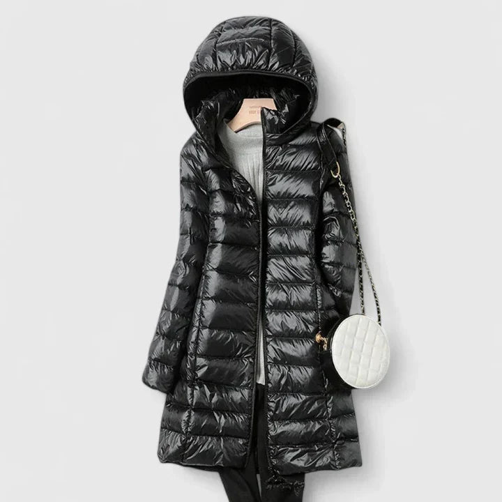 Hilaria | Chaqueta Ligera Impermeable con Capucha Desmontable