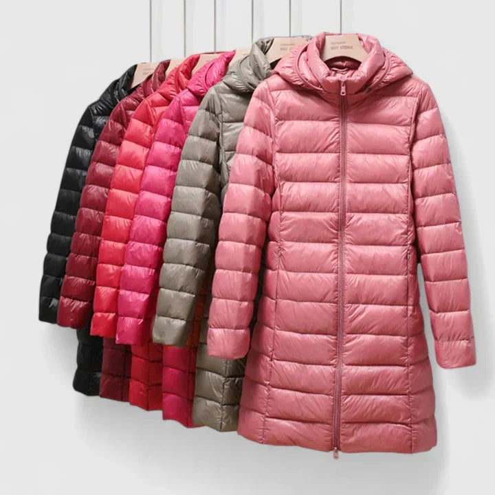 Hilaria | Chaqueta Ligera Impermeable con Capucha Desmontable