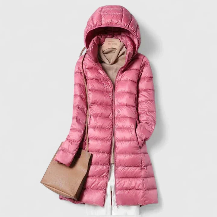 Hilaria | Chaqueta Ligera Impermeable con Capucha Desmontable