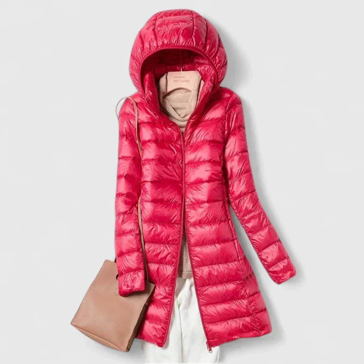 Hilaria | Chaqueta Ligera Impermeable con Capucha Desmontable