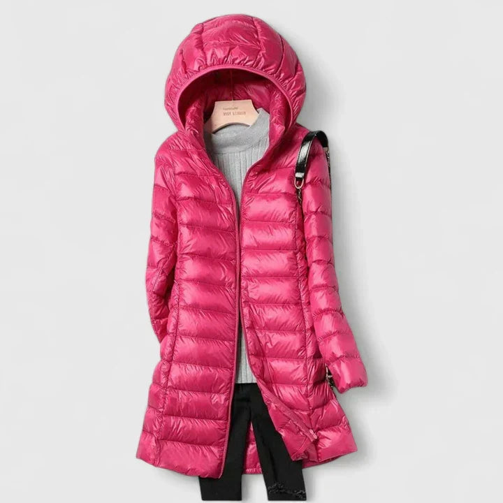 Hilaria | Chaqueta Ligera Impermeable con Capucha Desmontable