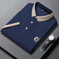Mateo | Camisa Polo Elegante de Doble Tono