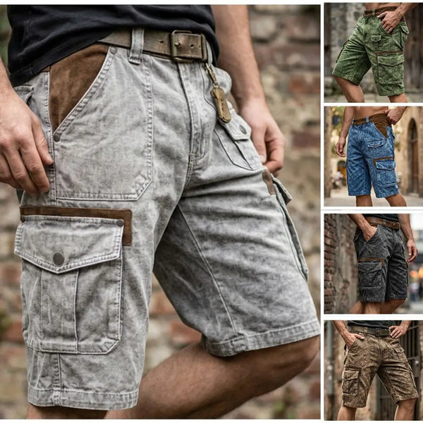 Salvador | Pantalón Corto Cargo de Lujo