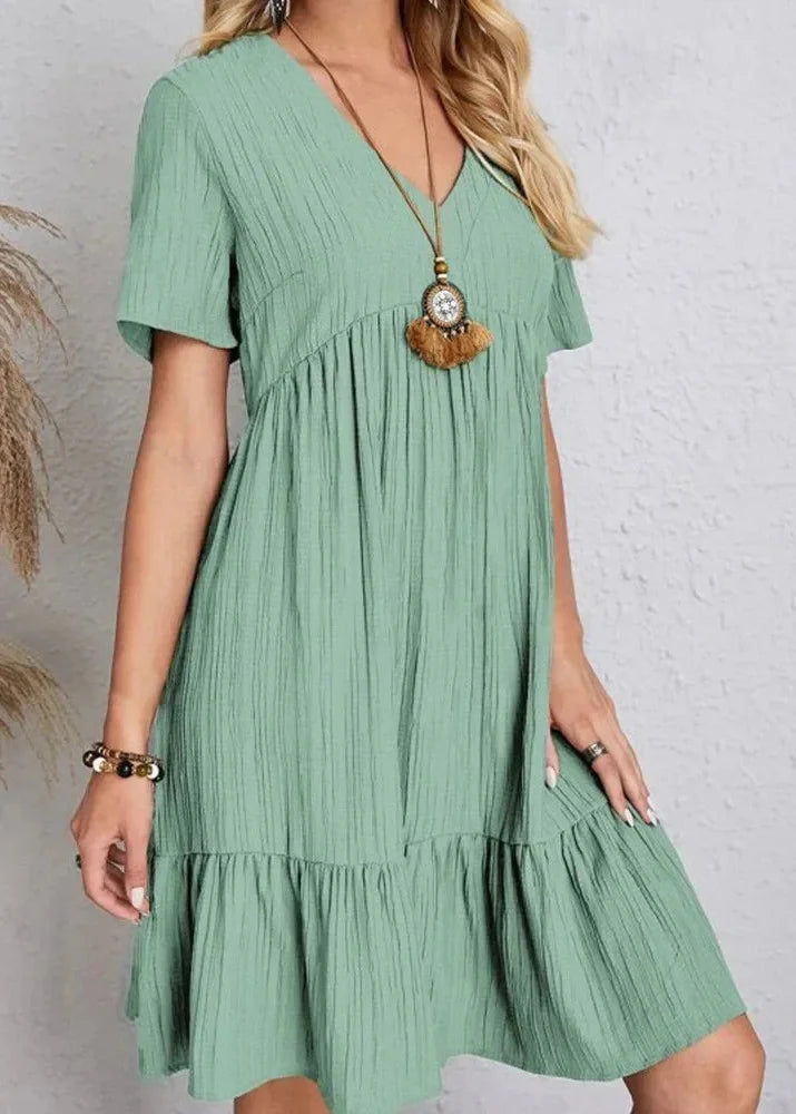 Rosa | Vestido elegante que favorece la barriga