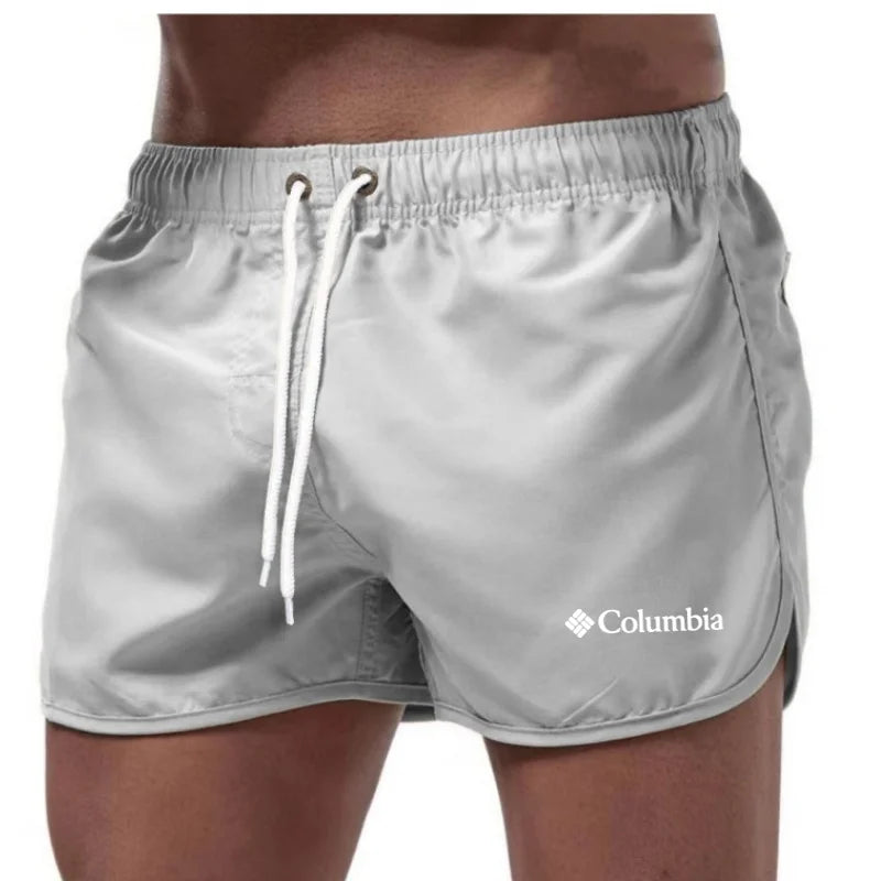 Carlos | Bañador Corto de Secado Rápido para Hombre con Cordón y Bolsillos