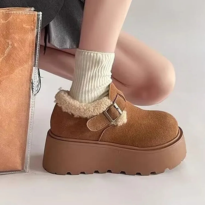Elisa | Botas con plataforma elegante para invierno con un toque moderno