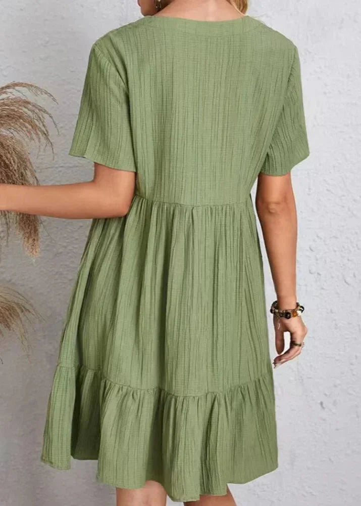 Rosa | Vestido elegante que favorece la barriga