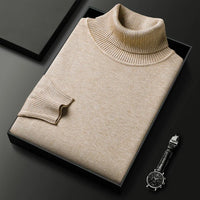 Ildefonso | Jersey de Cuello Alto de Punto Suave para Hombre