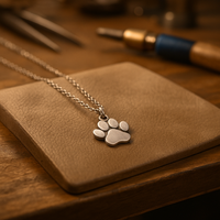 Selene™ | Collar con Colgante de Huella