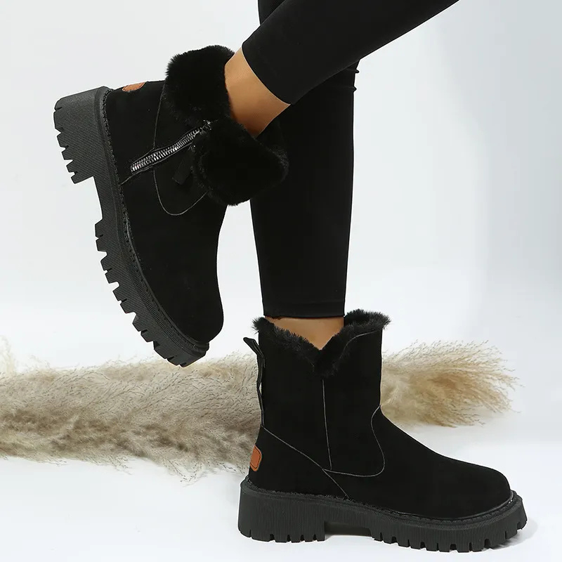 Gregoria | Botas de Invierno Ortopédicas de Mujer Forradas