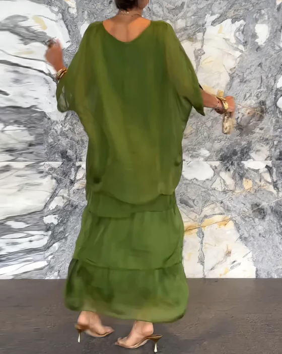 Rosa | Elegante Vestido Maxi Fluido
