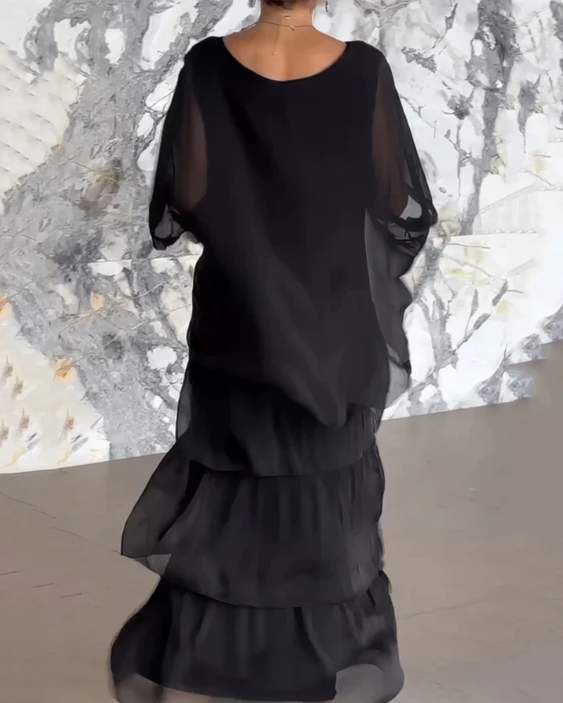 Rosa | Elegante Vestido Maxi Fluido