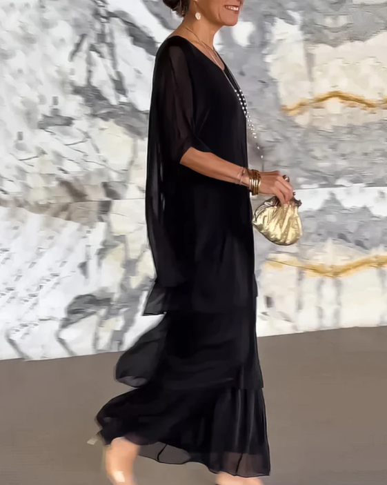 Rosa | Elegante Vestido Maxi Fluido