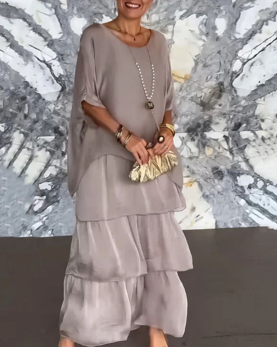 Rosa | Elegante Vestido Maxi Fluido