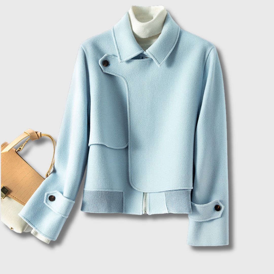 Herminia | Chaqueta de Mujer de Lana con Corte Entallado