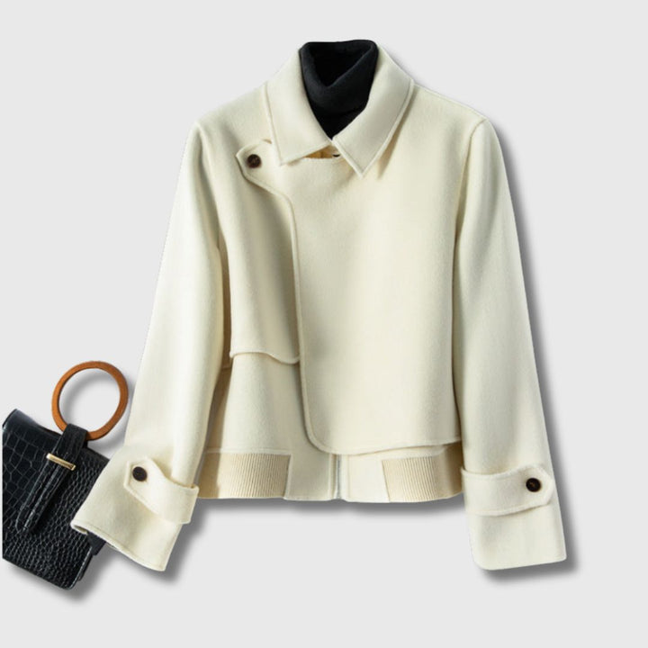 Herminia | Chaqueta de Mujer de Lana con Corte Entallado