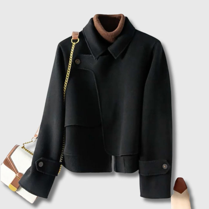 Herminia | Chaqueta de Mujer de Lana con Corte Entallado