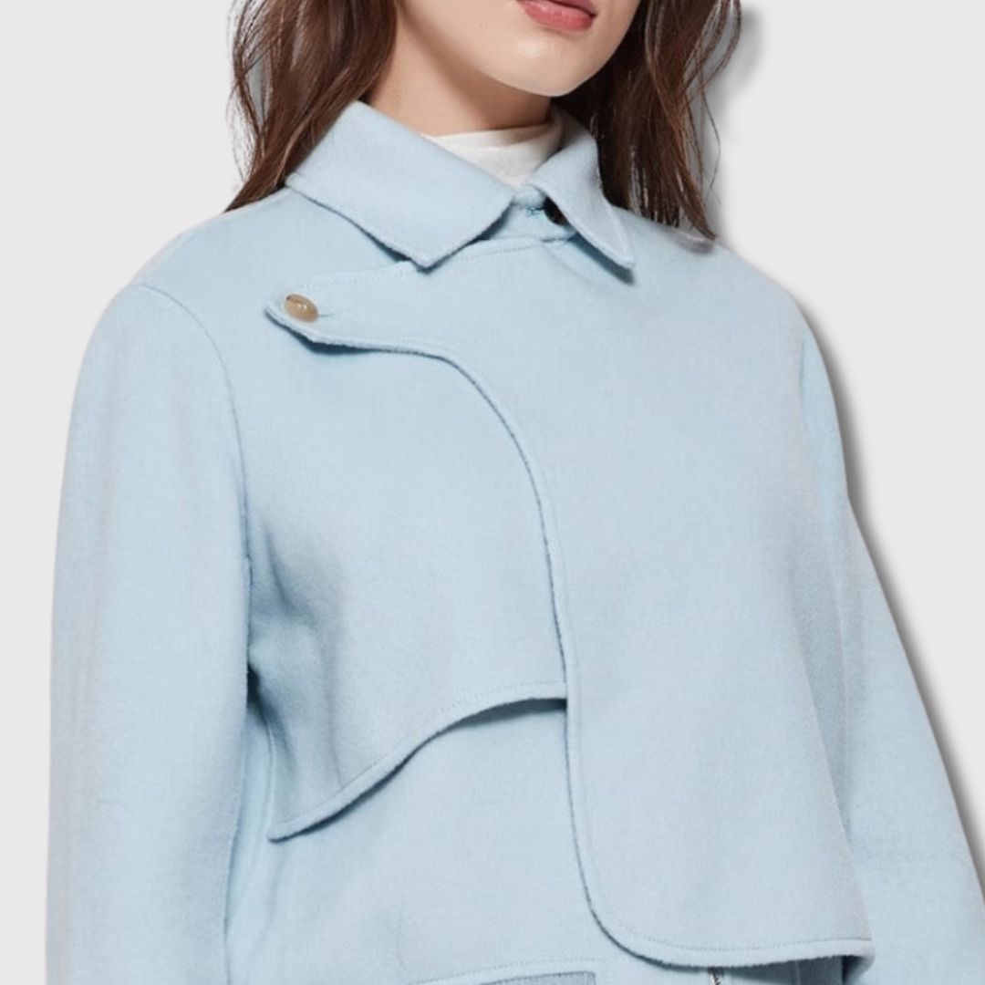 Herminia | Chaqueta de Mujer de Lana con Corte Entallado