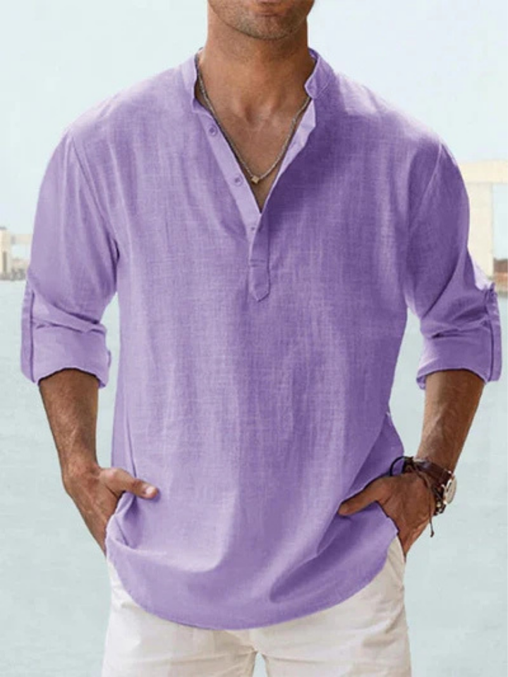 David | Camisa transpirable de lino