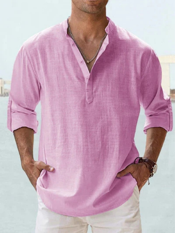 David | Camisa transpirable de lino