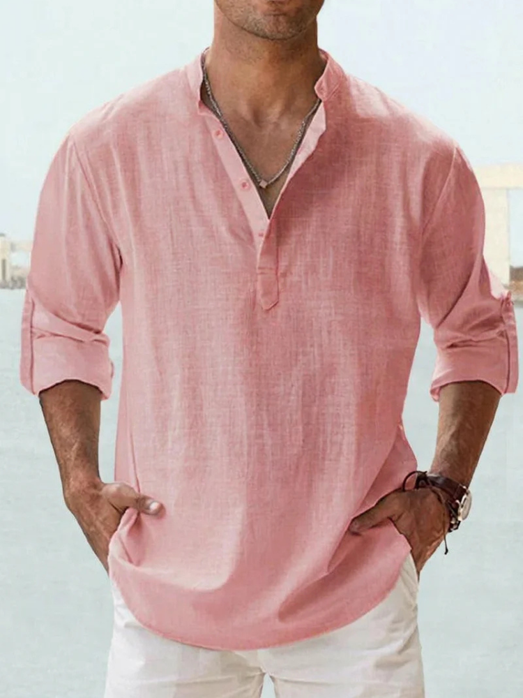 David | Camisa transpirable de lino