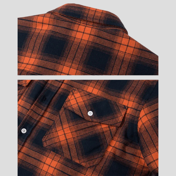 Melchor | Chaqueta de Cuadros de Hombre con Forro Polar