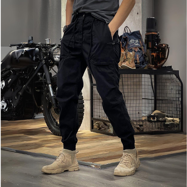 Práxedes | Pantalón Cargo Elástico de Hombre