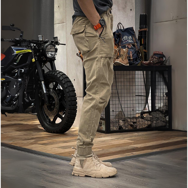 Práxedes | Pantalón Cargo Elástico de Hombre