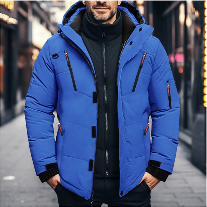 Ladislao | Chaqueta de Invierno Aislante de Hombre con Capucha Desmontable