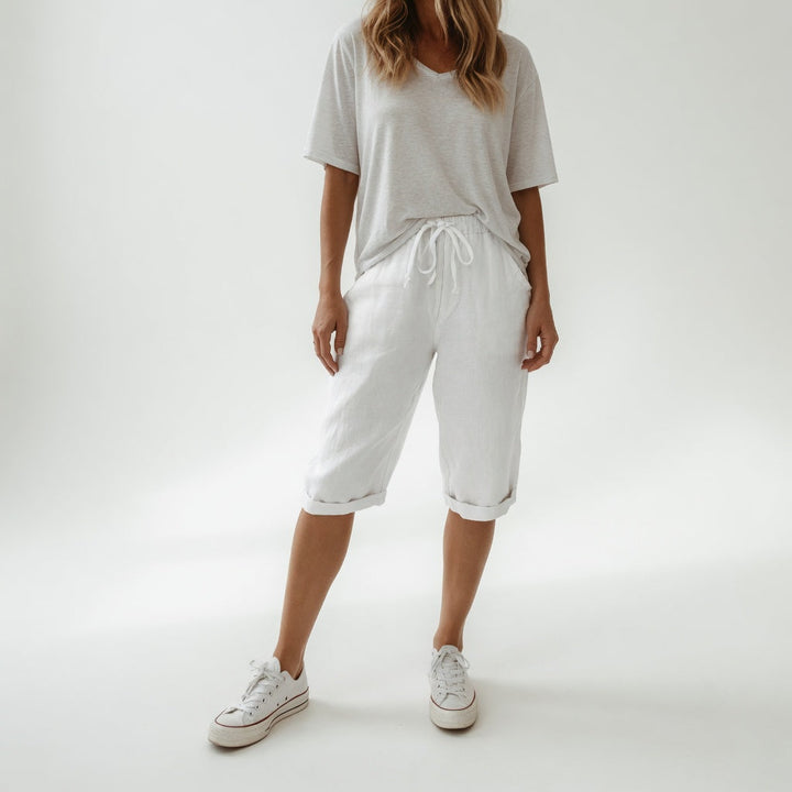 Alejandra | Bermuda 100% algodón estilo casual de verano
