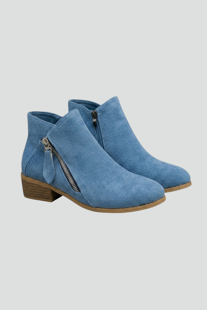Dionisia | Botines Clásicos de Mujer con Cremallera Lateral