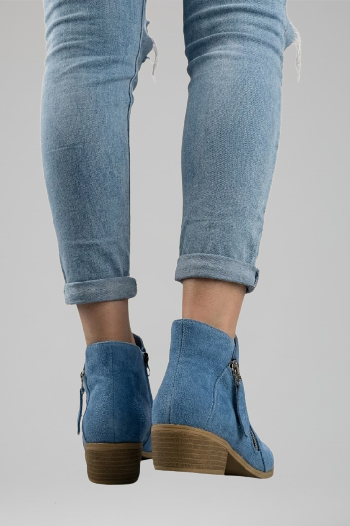 Dionisia | Botines Clásicos de Mujer con Cremallera Lateral