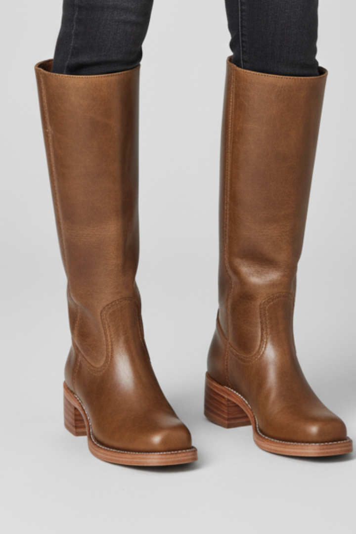 Casiana | Botas Altas de Mujer de Puntera Redonda