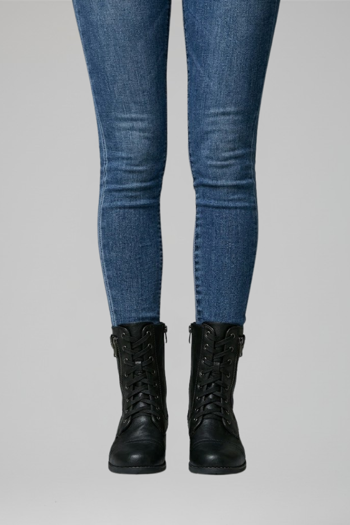 Benilde | Botines Ortopédicos con Cremallera y Cordones
