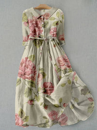 Tamara | Vestido Vintage Floral Ajustable