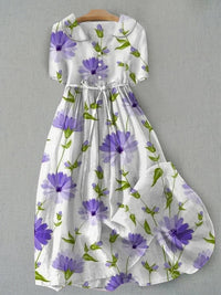 Esmeralda | Robe Floral Vintage Elegante