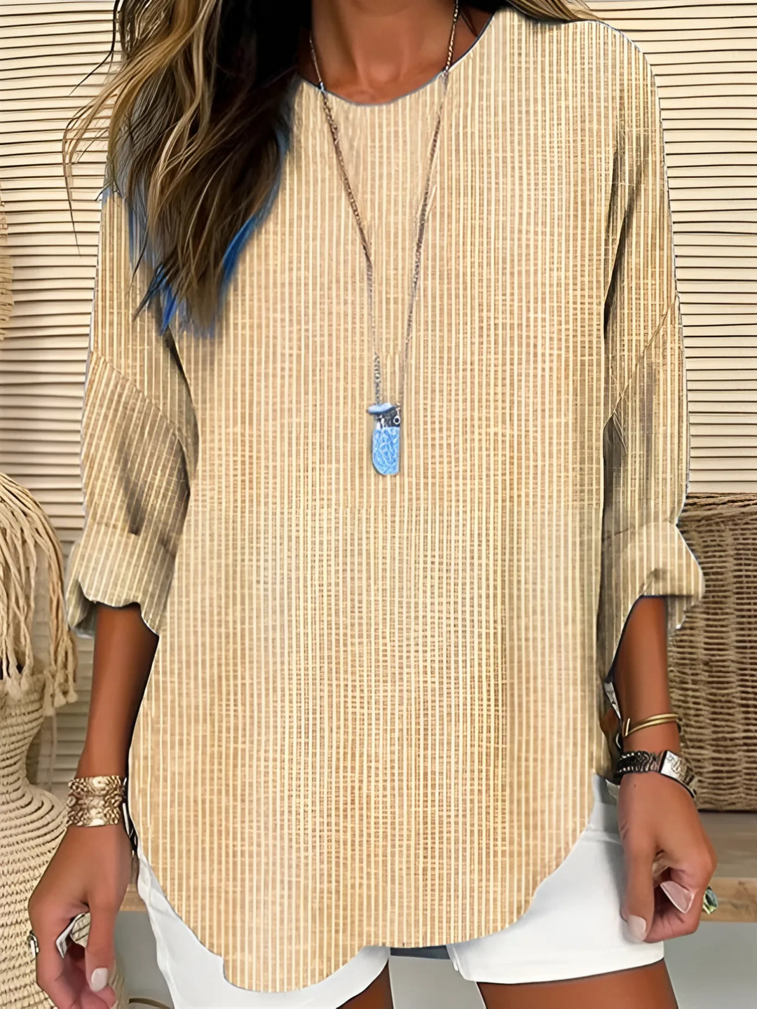 Rhea | Blusa a Rayas de Moda