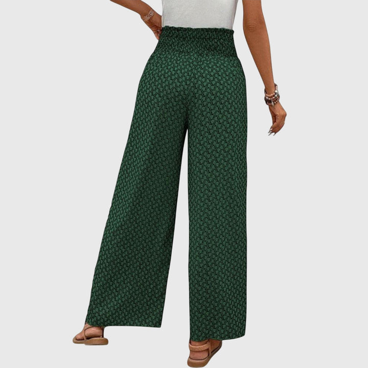 Leticia | Pantalón Palazzo de Mujer de Talle Alto