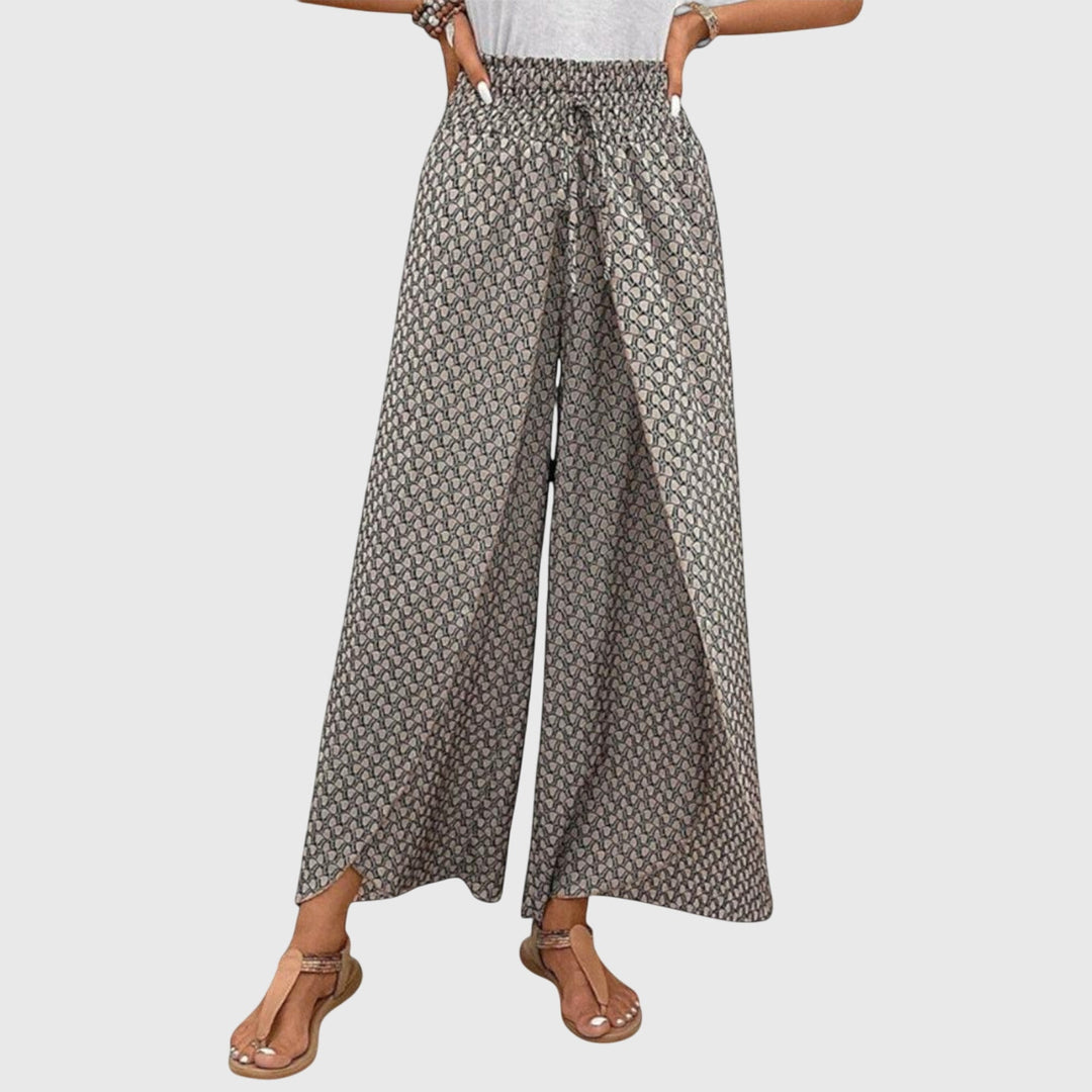 Leticia | Pantalón Palazzo de Mujer de Talle Alto
