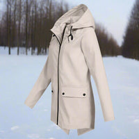 Viviana | Chaqueta Impermeable con Capucha y Cremallera