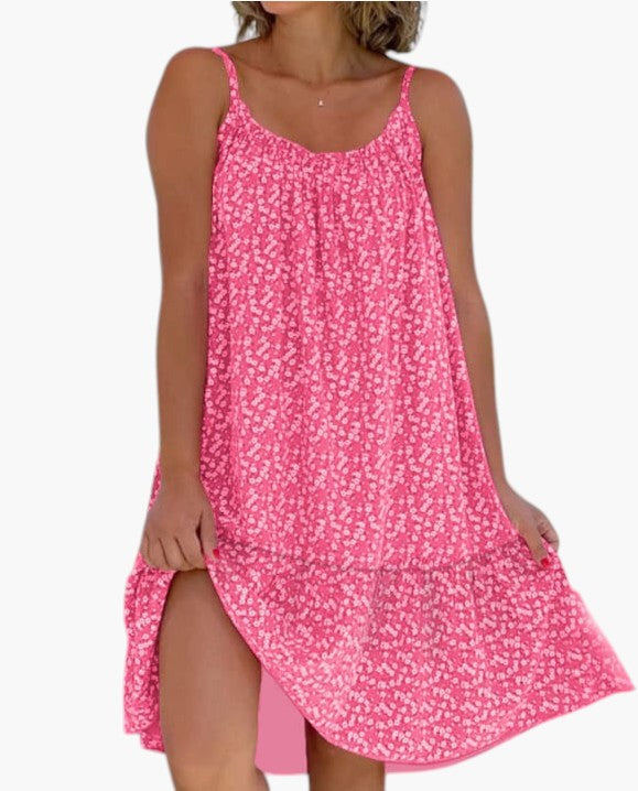 Laura | Vestido ligero con estampado delicado para un verano sin esfuerzo