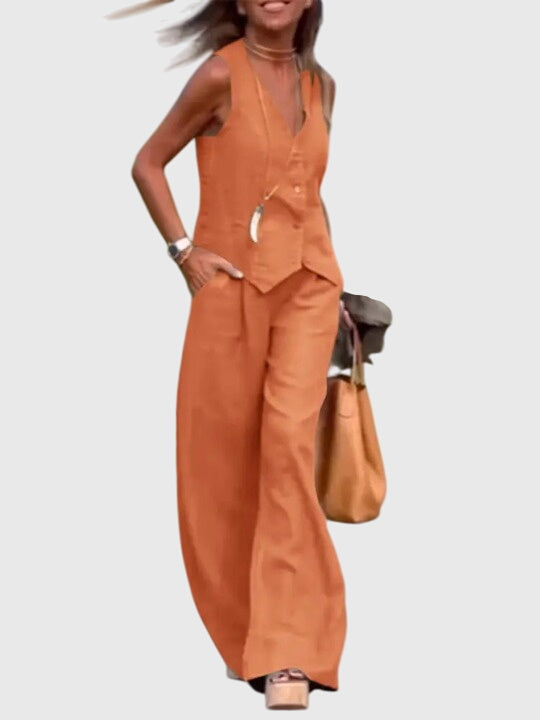 Crescencia | Conjunto Elegante de Dos Piezas
