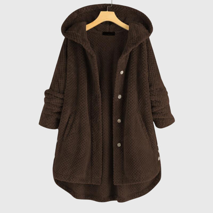 Anselma | Chaqueta Polar con Capucha
