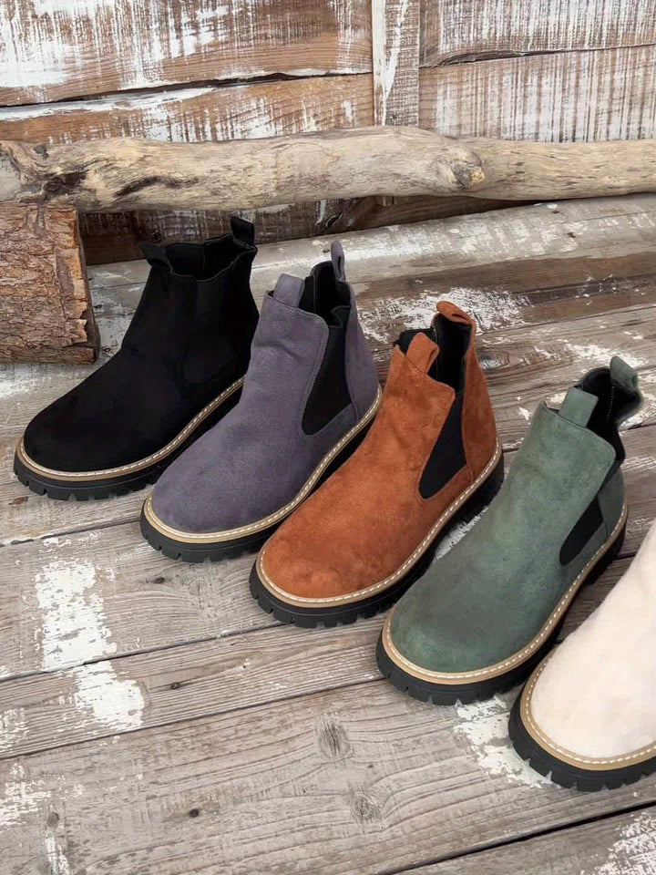 Perpetua | Botines Chelsea de Mujer con Plataforma