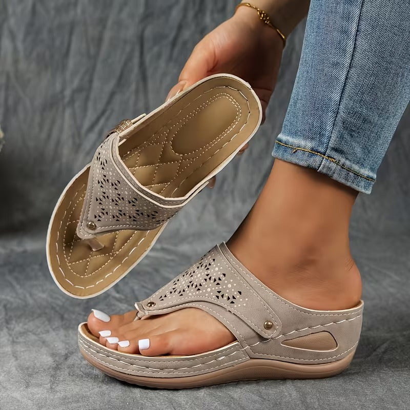 Natalia | Sandalias de Tacón Confortables y de Soporte