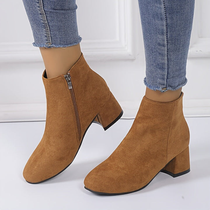 Prudencia | Botines Chelsea de Mujer con Acabado Ante