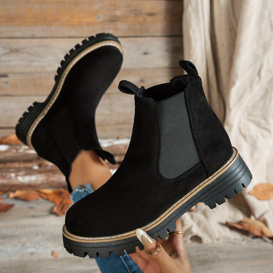 Perpetua | Botines Chelsea de Mujer con Plataforma