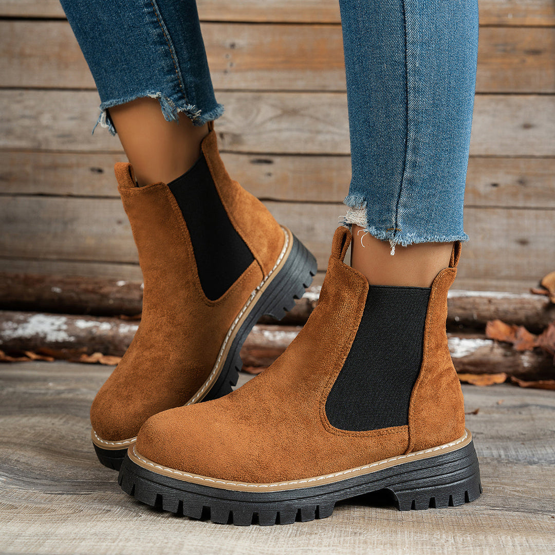 Perpetua | Botines Chelsea de Mujer con Plataforma