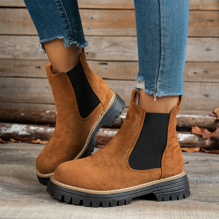 Perpetua | Botines Chelsea de Mujer con Plataforma